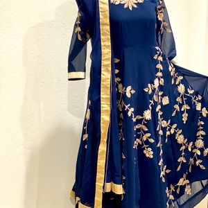 Anarkali Dress with pajami and duppata